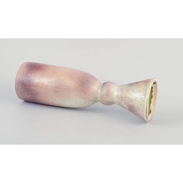 Goblet Ceramic Vase by Suzanne Ramié for Madoura, France For Sale - Image 5 of 9