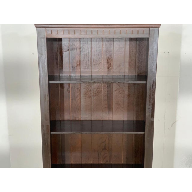 German Antique Style Bookcase For Sale - Image 3 of 9