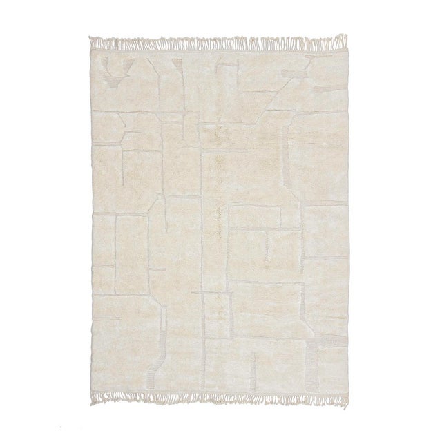 Hand-Knotted Wool Premium Rug by Azele Studio For Sale - Image 9 of 9