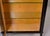 Wood Italian Art Deco Ebonized Display Cabinet With Gilt Capitals For Sale - Image 7 of 13