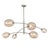 Regina Andrew Artemis Mobile Chandelier, Polished Nickel with Champagne Glass For Sale In Detroit - Image 6 of 6