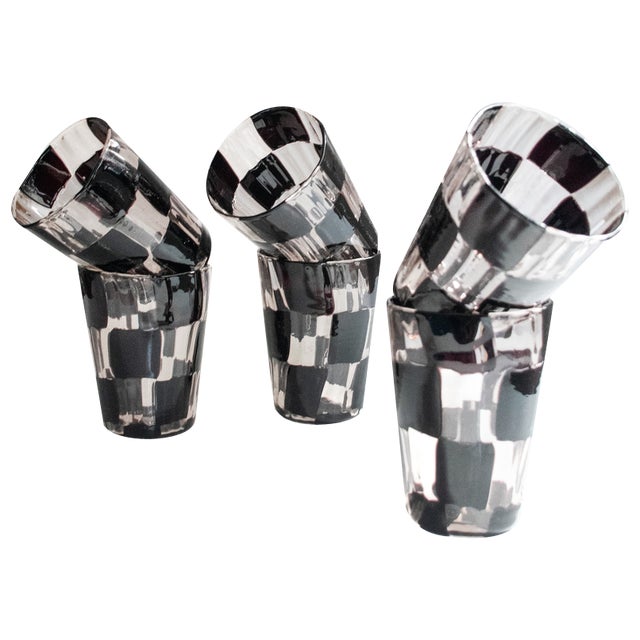 Italian Murano Glassware Set, 2004, Set of 6 For Sale