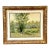 Maurice Monnard Impressionist Riverside Landscape with Seated Figures, 1970s For Sale