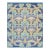 Pasargad Home Oushak Blue Wool Area Rug- 7'11" X 9' 9" For Sale