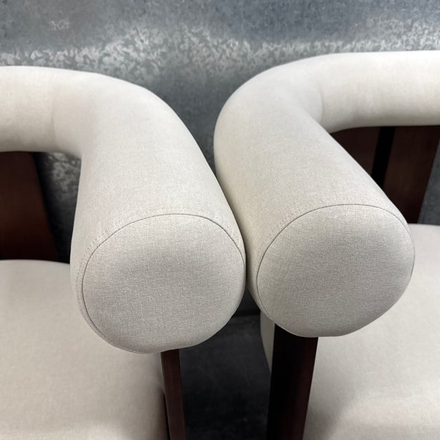 Rove Concepts Tola Lounge Chairs, Pair For Sale - Image 11 of 12