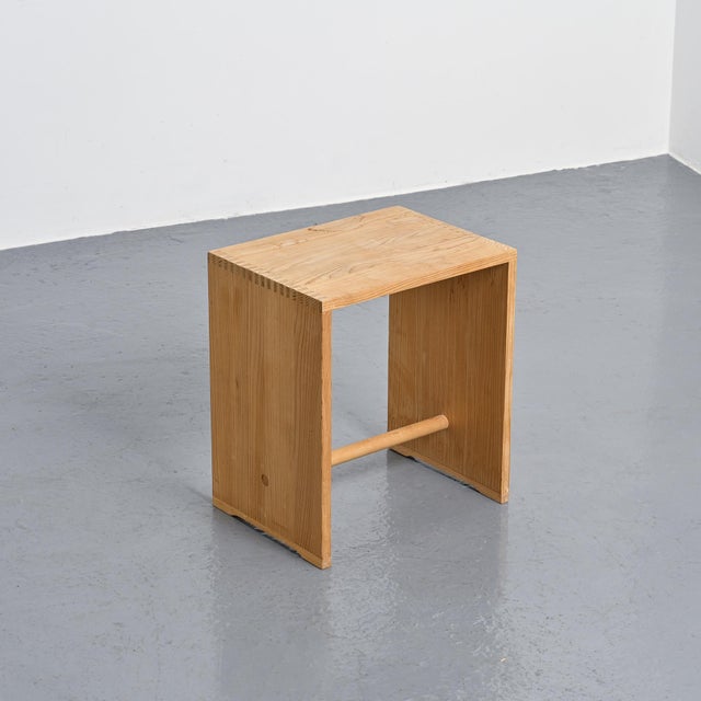 1990s Ulm Stool by Max Bill from Wohnbedarf, 1990s For Sale - Image 5 of 12