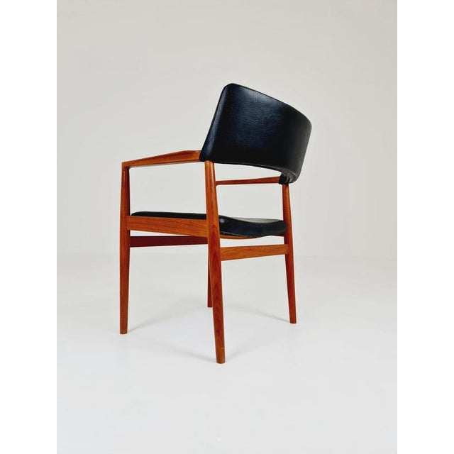 Danish Teak Armchair by Erik Kirkegaard, 1960s For Sale - Image 10 of 15