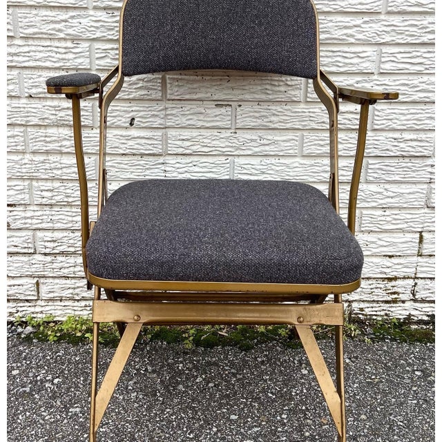 Vintage Clarin Manufacturing Reserve Seating Folding Chairs - a