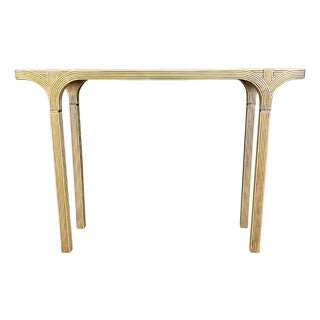 Mirrored and Gilt Wood Console from Deknudt, Belgium, 1970s For Sale