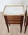 Pair of French 20th Century Louis XVI Style Marble-Top Bedside Tables For Sale - Image 4 of 9