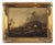 Landscape with Figures and Buildings, Oil Painting, Framed For Sale