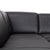 Leather Corner Black Sofa with Manual Function by Ewald Schillig For Sale - Image 5 of 17