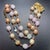 Wedding cake beads (or Fiorato) are beautiful, handcrafted Venetian/Murano glass beads, known for their raised, colorful...