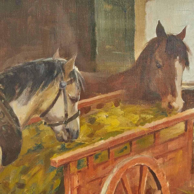 Rinaldo Guizzardi, Untitled, 1970s, Oil on Panel, Framed For Sale - Image 3 of 5