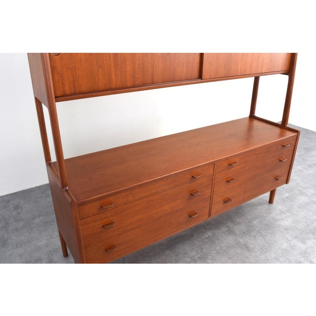 Mid-Century Modern Danish Teak Sideboard by Hans Wegner for Ry Møbler, 1950s For Sale - Image 15 of 18