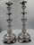 Antique Sterling Silver Baroque Revival Candlesticks With Repoussé - a Pair For Sale - Image 11 of 18