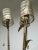 1960s Vintage Italian Gilded Metal Bamboo Floor Lamp For Sale - Image 5 of 11