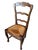 Early 20th Century Early 20th Century Set of Mixed French Ladder Back Oak Chairs For Sale - Image 5 of 6