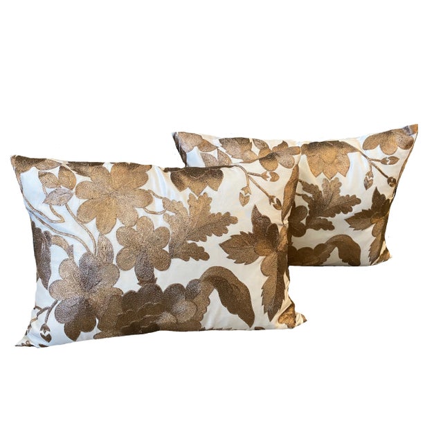 Textile Anke Drechsel Pillows - a Pair For Sale - Image 7 of 7