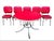 Vintage Table and Chairs Dining Set by Acme For Sale - Image 9 of 18
