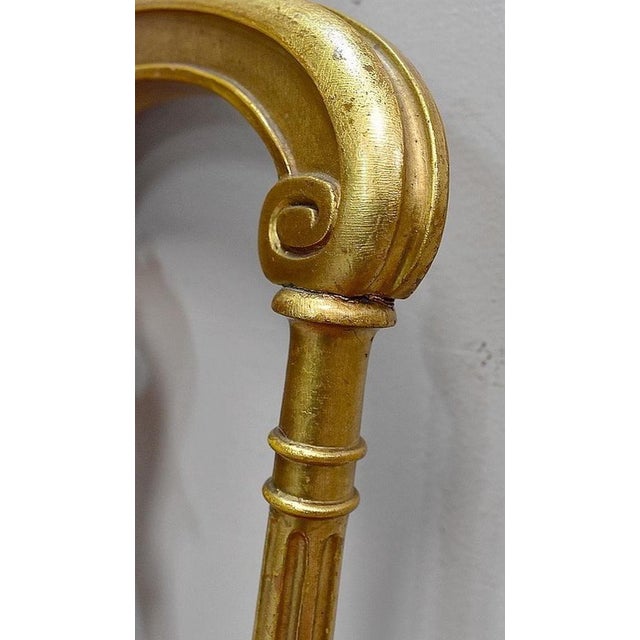 Set of Napoleon III Giltwood Chairs, Late 19th Century For Sale - Image 12 of 18