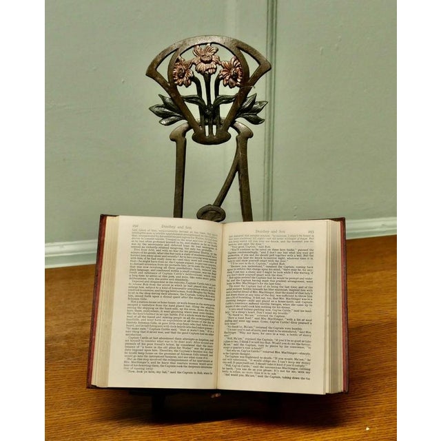 French Tolewear Table Easel or Book Rest, 1980s For Sale - Image 3 of 7