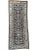 Caucasian Bijov Design Wool Runner with Navy, Aubergine, Teals 4.1 x 9.9 For Sale - Image 13 of 13