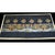 Antique Chinese - Textile Small Scatter Size Silk & Metallic Thread Black Rug, Circa Date: 1870s. This exquisite Qing...