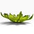 Mid 20th Century Vintage Viking Glass Epic Stockholm Green Spiked Lotus Bowl by Wayne Husted For Sale - Image 5 of 7
