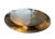 A timeless vintage silver plate serving platter with a clean, understated design. Featuring a smooth oval form with a...