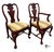 Late 20th Century Vintage Chippendale Style Mahogany Dining Chairs - Set of 6 For Sale - Image 5 of 10