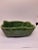 Vintage 1940's MCM Forest Green Upco Pottery...Cachepot
