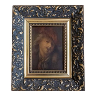 18th or 19th Century Dutch Flemish School Oil Painting Study of a Tronie Figure For Sale