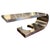 Vintage Italian Diapason Desk in Brushed Stainless Steel by Marzio Cecchi for Studio Most For Sale - Image 11 of 11