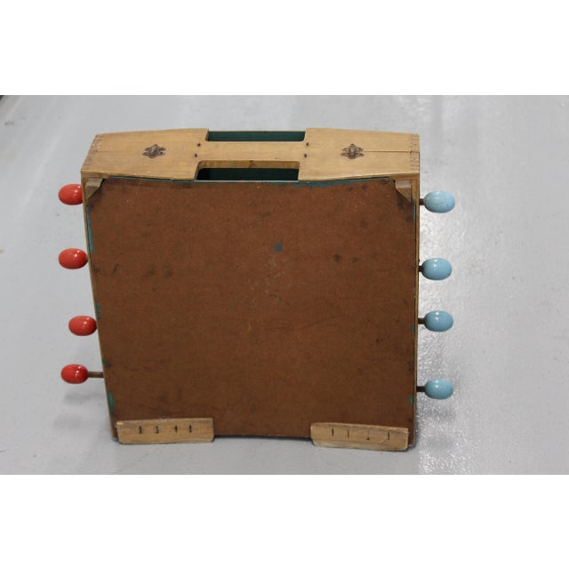 Vintage Football Game Table in Wood, France, 1950s For Sale - Image 13 of 18