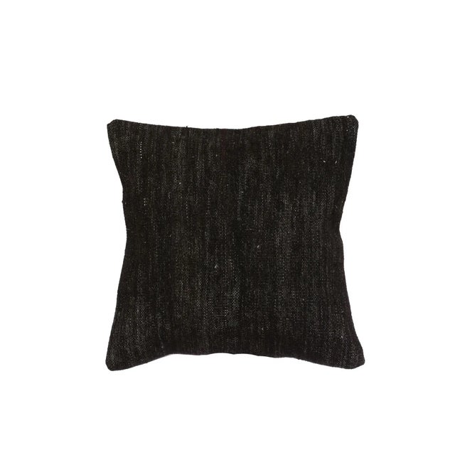 Black Kilim Pillow Cover For Sale - Image 4 of 4