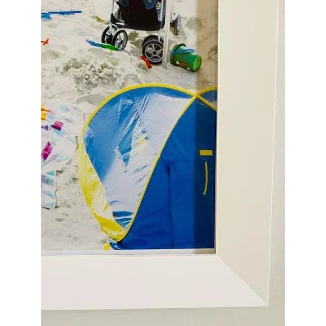 Massimo Vitali Photographer From a Portfolio of Landscapes With Figures Limited Edition Numbered Framed Coastal Beach For Sale - Image 9 of 12