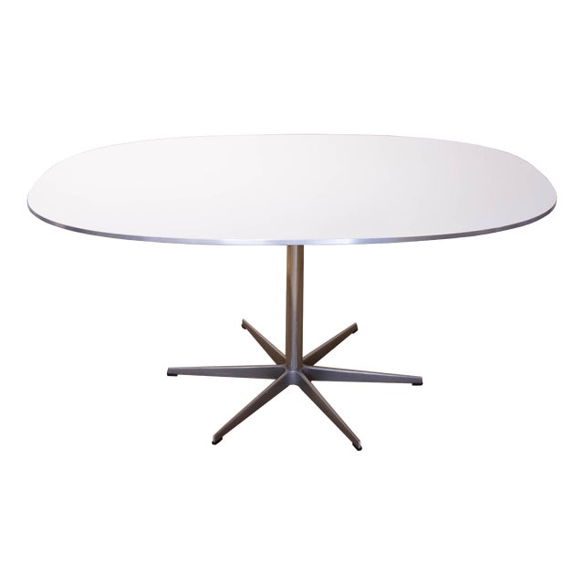 Tavolo Superellipse Dining Table by Piet Hein and Bruno Mathsson for Fritz Hansen, 1995 For Sale