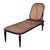 Vienna Secession Bent Oak & Cane Chaise Lounge Chair No.01 Attributed to Gebrüder Thonet For Sale - Image 4 of 9