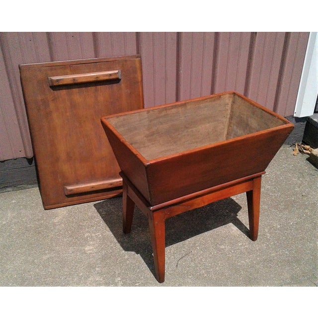 Antique Dove Tails Dough Box on Legs 1820s Era Chairish