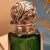 Beautiful Victorian scent bottle in emerald green with sterling caps // double-ended perfume bottle // vanity decor // antique boudoir For Sale - Image 17 of 18