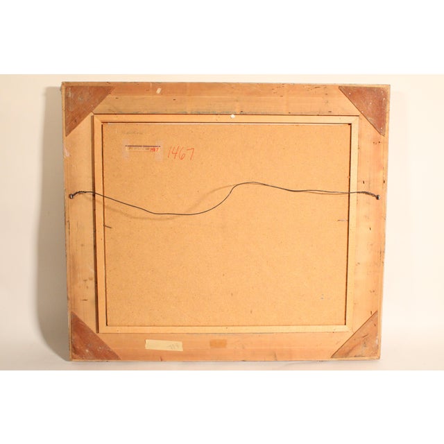 Landscape Painting by William Atkins (1926-1995) Titled " Reflections" For Sale - Image 11 of 12