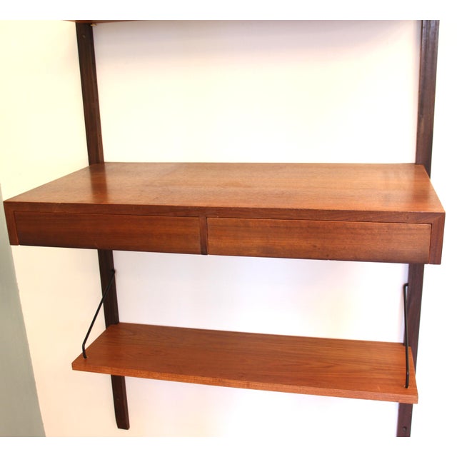Cado Mid-Century Royal System Wall Shelf by Poul Cadovius for Cado, Denmark, 1960s For Sale - Image 4 of 15