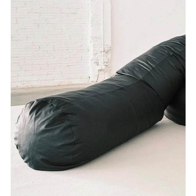 Sausage Sofa in Fabric Upholstery by Willo Perron for Ettore Sottsass For Sale - Image 3 of 7