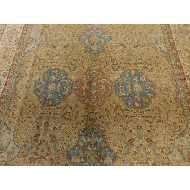 Genuine Hand Knotted Indo Persian Rug. 8'x 10' For Sale - Image 9 of 18
