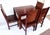 1980s Modernist Table and Chairs in Rosewood, 1970s, Set of 5 For Sale - Image 5 of 18