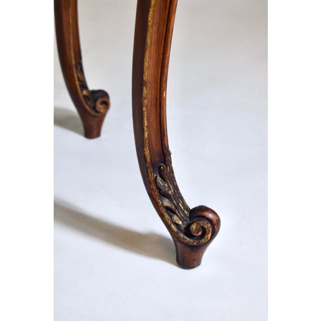 Monumental Louis XV Style Console Table, Portoro Marble Top, 1920s For Sale - Image 17 of 18