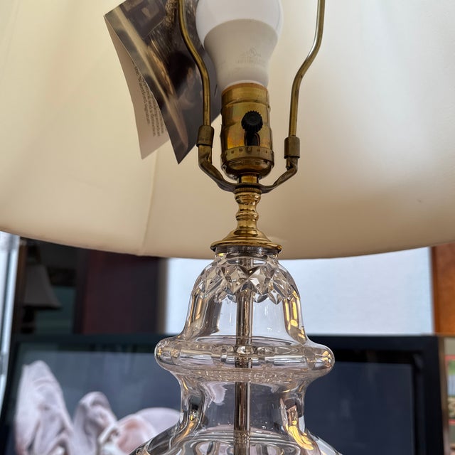 Waterford Waterford Araglin Collection Urn Style Table Lamp, Signed For Sale - Image 4 of 12