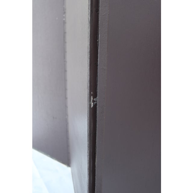 Late 20th Century Maitland-Smith Neo Classical Three Panel Room Screen For Sale - Image 14 of 14