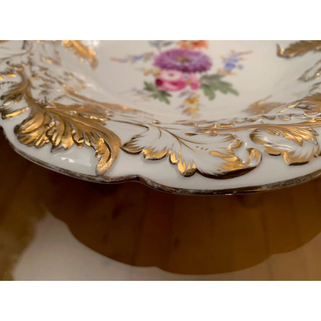 Mid 20th Century Plate from Meissen, Germany For Sale - Image 3 of 15